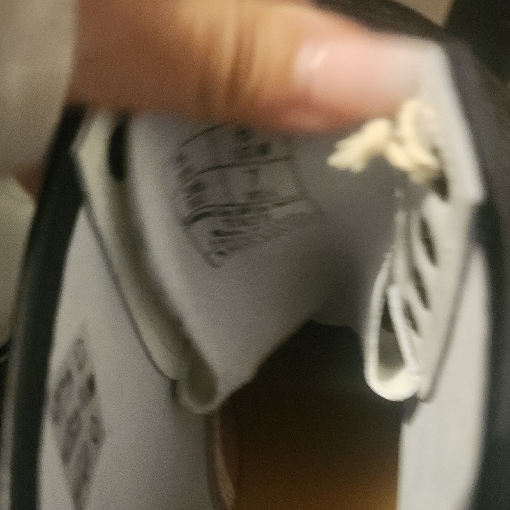 Dr. Martens 1460 White Leather Boots with Black Accents - Picture 4 of 7